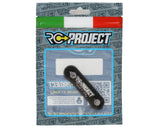 RC Project Ergal Aluminum One Piece 1/8 Wing Button (Black) (Buggy/Truggy)