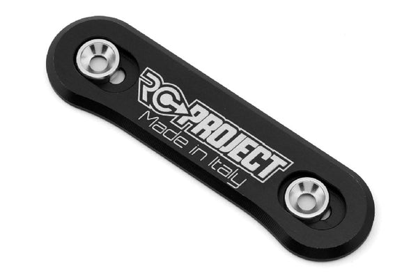 RC Project Ergal Aluminum One Piece 1/8 Wing Button (Black) (Buggy/Truggy)