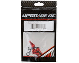 UpGrade RC 1/10 Body Clips with Aluminum Pull Handles (Red)(Black) (4)