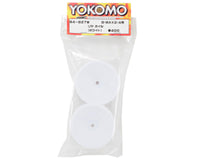 Yokomo 12mm Hex 1/10 Rear Buggy Wheels (White) (2) (YZ-2/YZ-4/B-MAX)