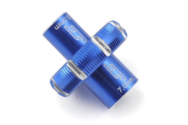 JConcepts Combo Thumb Wrench (5.5mm/7.0mm) (Blue)