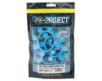 RC Project Tire Gluing Rubber Bands (4) (1/8 & 1/10)