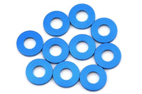 Team Associated 7.8x3.5x0.5mm Aluminum Hub Spacer Washer (Blue) (10)