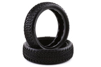 JConcepts Fuzz Bite LP Carpet 2.2" 2WD Front Buggy Tires (2) (Pink)