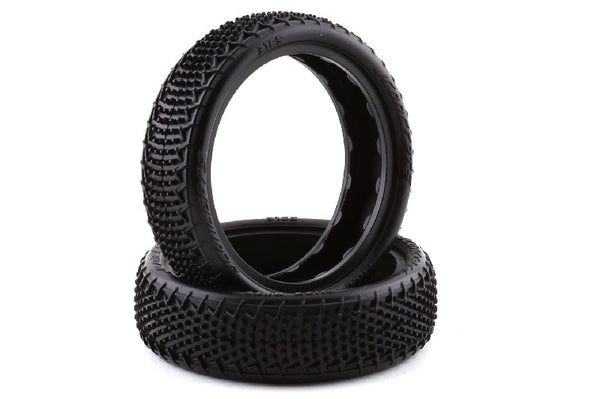 JConcepts Fuzz Bite LP Carpet 2.2" 2WD Front Buggy Tires (2) (Pink)