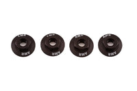 AMR M4 Aluminum Serrated Flange Nut (4) (Gun Metal)