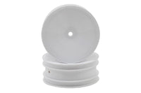 Yokomo 12mm Hex 2WD Front Buggy Wheels (White) (2) (YZ-2/B-MAX2) DG