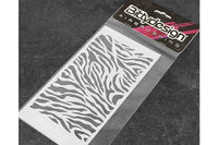 Bittydesign Vinyl Paint Stencil (Zebra)