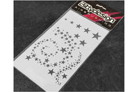 Bittydesign Vinyl Paint Stencil (Stars V2)