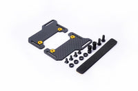 Koswork Kyosho Mid Optima 2022 Carbon Shorty Lipo Battery Mount Set KOS04323