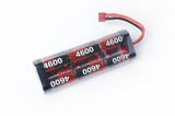 Koswork 7.2V 4600mAh NiMH Stick Battery Pack (T Style Plug)