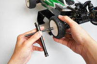 Koswork Glow Plug/Clutch Nut Cross Wrench (Nut 7, 8, 10mm & Hex 5mm)