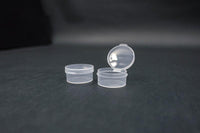 Koswork Clear Round Container (w/lid, ID 25mm, H12mm) (10pcs)