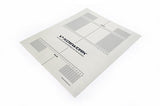 Koswork 390x470mm Plastic Decal (for 1/10 & 1/8 Buggy & On-Road Car Setup Board)