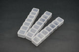 Koswork 7 Compartments Parts Box 165x34x25mm (3 sets)