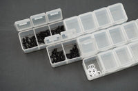 Koswork 7 Compartments Parts Box 165x34x25mm (3 sets)