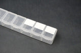 Koswork 7x7 Parts Box 245x175x38mm (49 compartments, 7 each row)