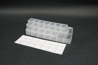 Koswork 7 Compartments Parts Box 165x34x25mm (3 sets)