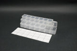 Koswork 7 Compartments Parts Box 165x34x25mm (3 sets)