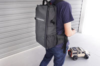 Koswork RC Car Expandable Backpack (1/8 Buggy, 1/10 Buggy, Truck, Touring & Crawler) Black