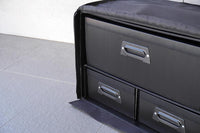 Koswork 1/10 Compact 3 Drawer PP Frame Buggy Bag (1/10, 1 Large & 2 Medium)