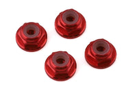 NEXX Racing 2mm Lock Nut (Red) (4)