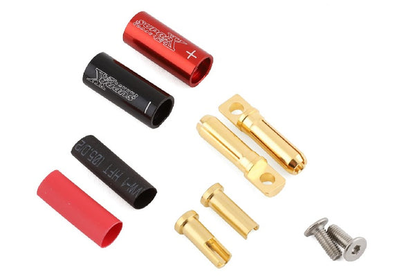 RCPROPLUS RC5 5mm Bullet Connector Set w/Aluminum Housing