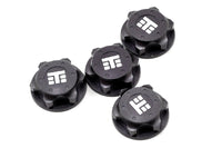 Tekno RC 17mm Aluminum "T Logo" Covered Serrated Wheel Nut (Gun Metal) (4)  DG