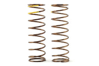 Tekno RC Low Frequency 75mm Front Shock Spring Set (Yellow - 4.47lb/in) (1.6x9.7)