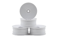 Yokomo 12mm Hex Precision 1/10 Touring Car Wheels (Medium Narrow) (4) (White)