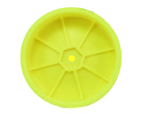 Schumacher 12mm 1/10 2WD Buggy Front Hex Wheels (Yellow) (2) (Slim)