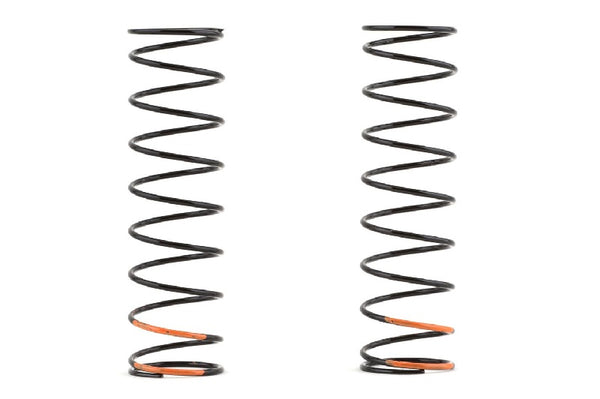 Tekno RC 83mm Rear Shock Spring Set (Orange) (1.5 x 9.75T) (2)